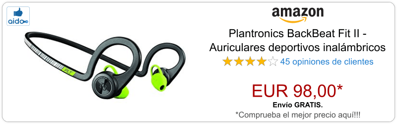 Auriculares Bluetooth Plantronics BackBeat Fit II