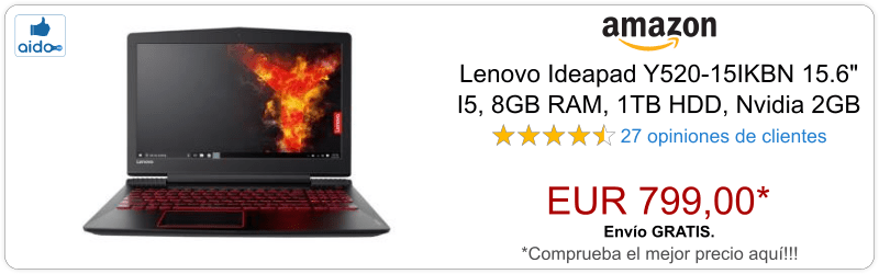 Lenovo Ideapad Y520-15IKBN