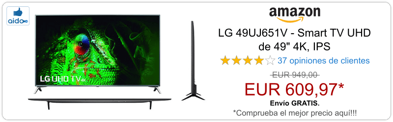 Smart TV LG 49UJ651V