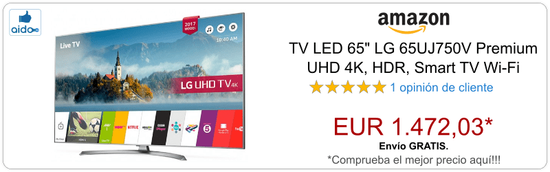 Smart TV LG 65UJ750V