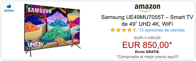 Smart TV Samsung UE49MU7055T