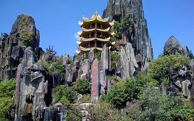 Las Montañas de Mármol de Danang Vietnam