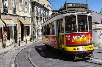 Tranvia en Lisboa