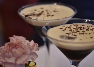 cócteles con café frío