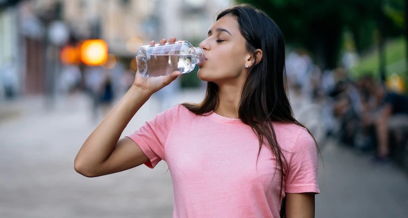 Beber agua